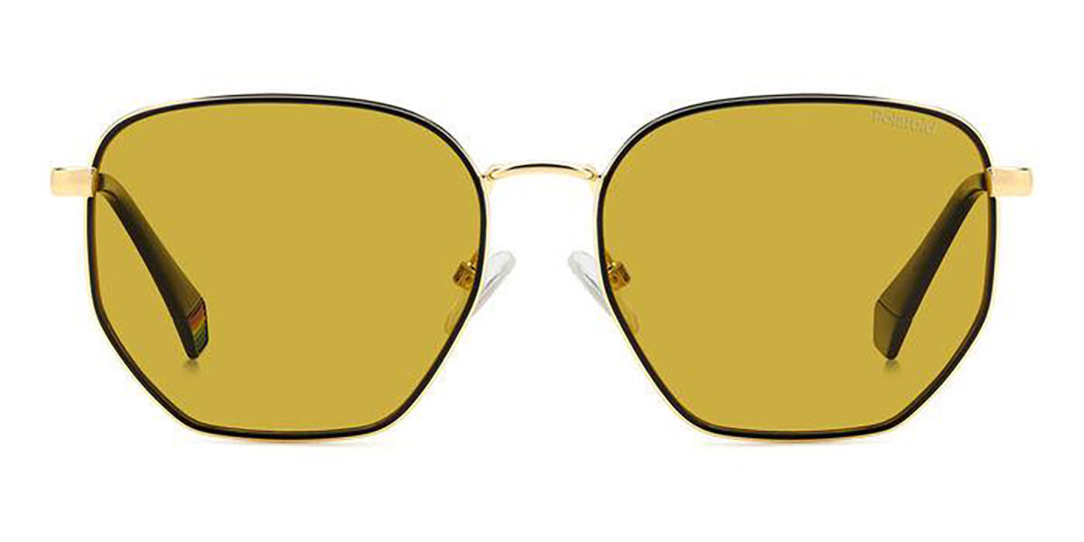 Polaroid PLD 6214/S/X Polarized DYG/MU Men’s Sunglasses Gold Size 56