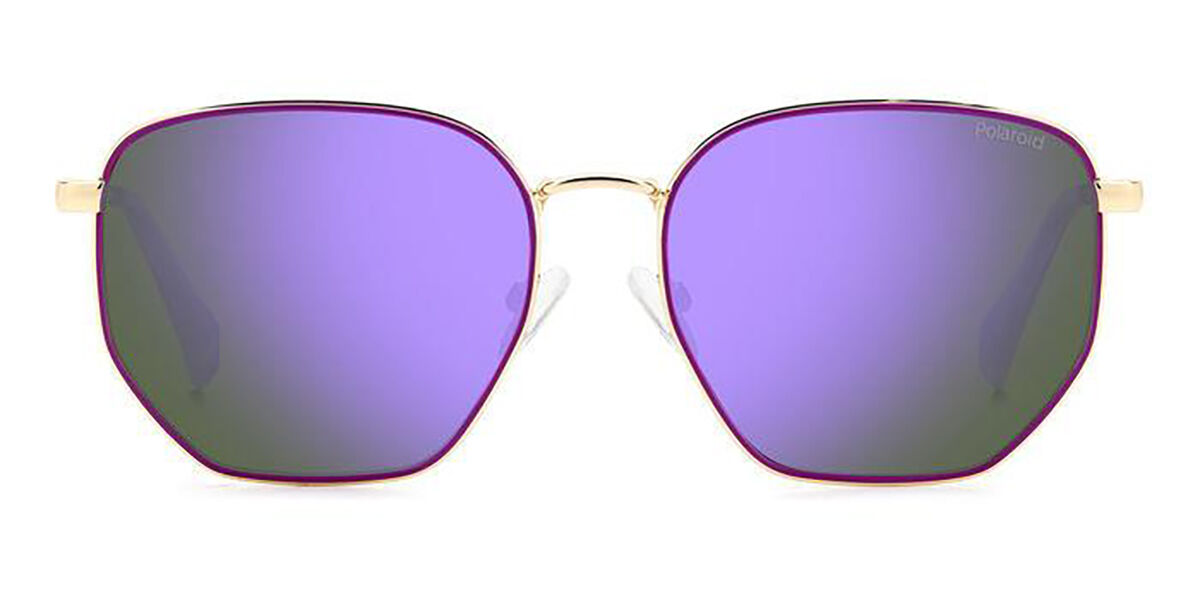 Photos - Sunglasses Polaroid PLD 6214/S/X Polarized S9E/MF Men's  Purple Si 