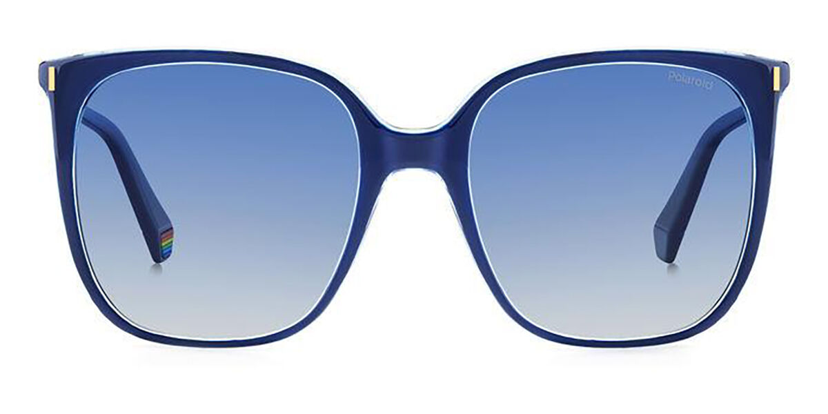 Photos - Sunglasses Polaroid PLD 6218/S Polarized PJP/Z7 Women's  Blue Size 
