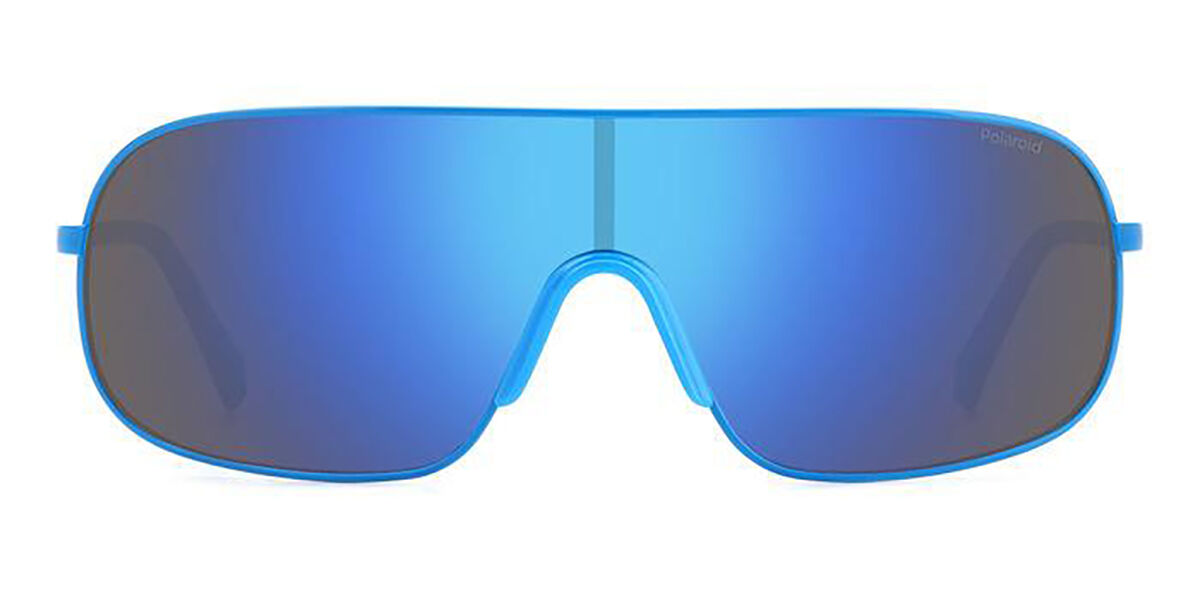 Photos - Sunglasses Polaroid PLD 6222/S Polarized MVU/5X Men's  Blue Size 9 