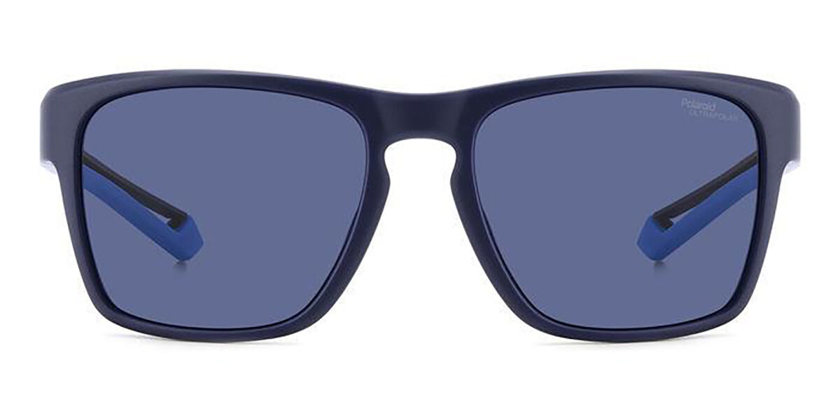 Photos - Sunglasses Polaroid PLD 7052/S Polarized FLL/7I Men's  Blue Size 5 