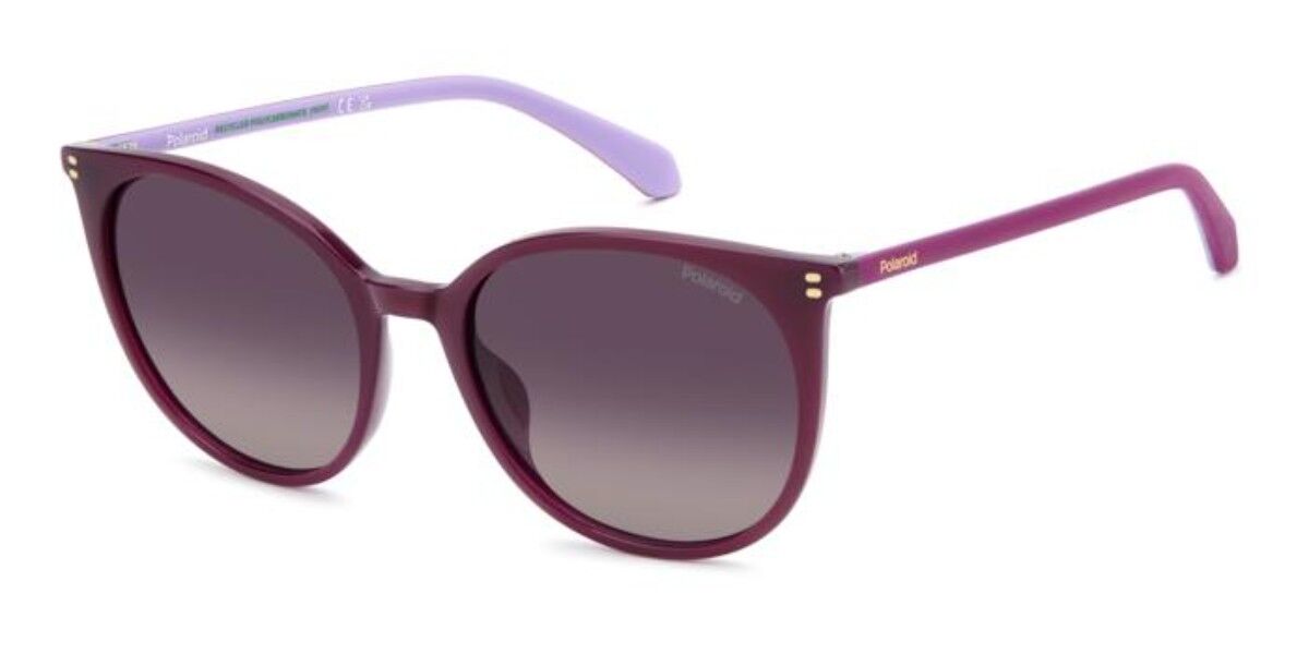 Polaroid Damski Plum Purple Pld 4208/S/X Polarized 0T7/Jr 55 Purple E Okulary Przeciwsloneczne