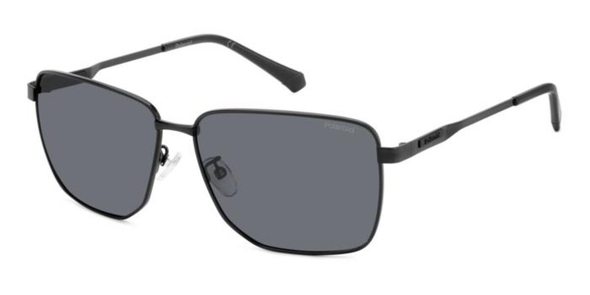Polaroid Męski Czarny Pld 2143/G/S/Xn Azjatycki Krój Polarized 807/M9 62 Czarne Meskie Okulary Przeciwsloneczne