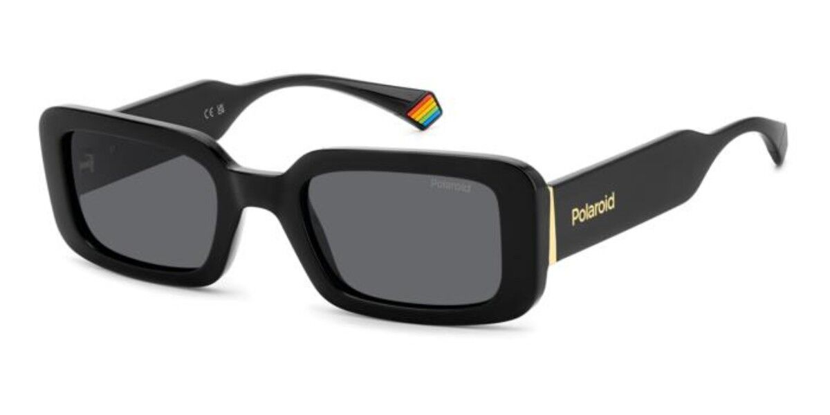 Polaroid Damski Czarny Pld 6208/S/Xn Polarized 807/M9 52 Czarne E Okulary Przeciwsloneczne