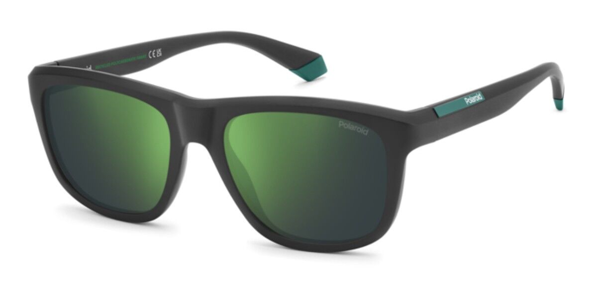 Photos - Sunglasses Polaroid PLD 2163/S Polarized 3OL/5Z Men's  Black Size 54 