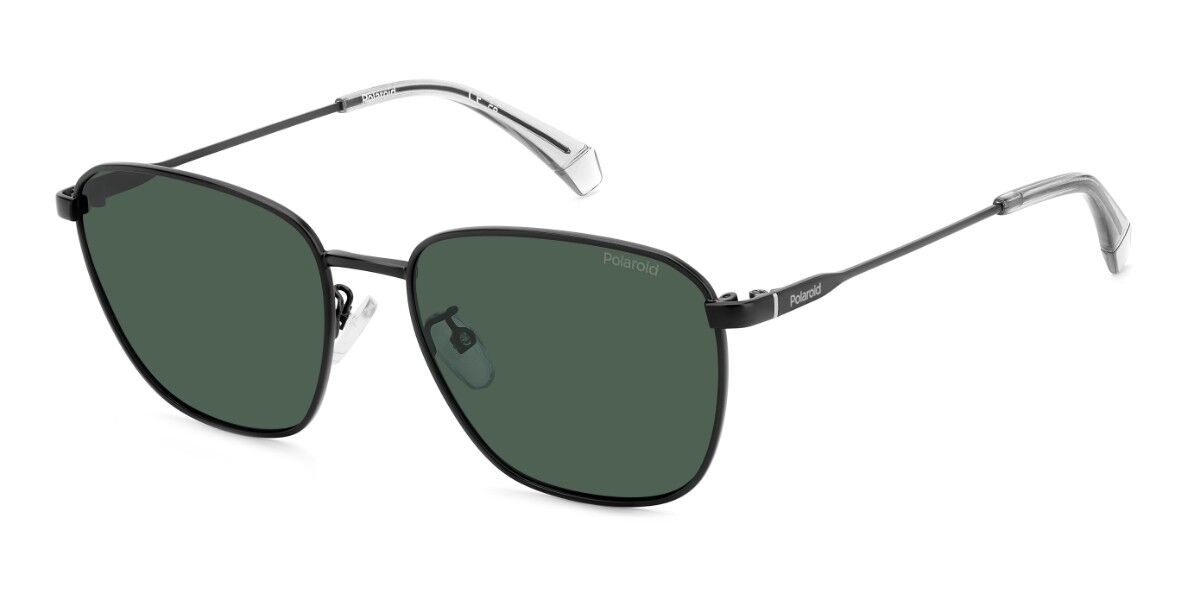 Polaroid Pld 4159/g/s/xn Asian Fit Polarized 003/uc Men's Sunglasses Black Size 56 In Matte Black