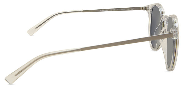 Nautica Clear N2206s 971 Polarized Women’s Sunglasses 140- 55-18 Nautica N900SP Polarized 971 Oval Clear Sunglasses  main image 3