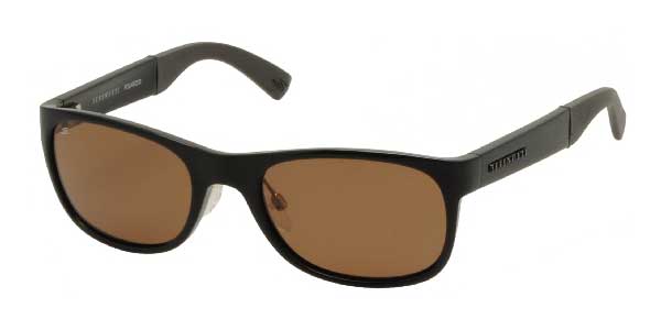 SERENGETI Polarized Photochromic PIERO Sunglasses SHINY BLACK Drivers 7634 