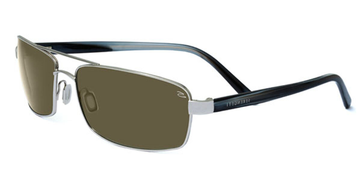 Serengeti San Remo Polarized 7610 Sunglasses Silver | VisionDirect ...