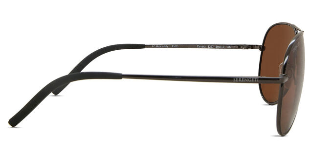 Serengeti Carrara 8297 polarized brown sunglasses Serengeti Carrara Polarized 8297 Pilot Brown Sunglasses  main image 3