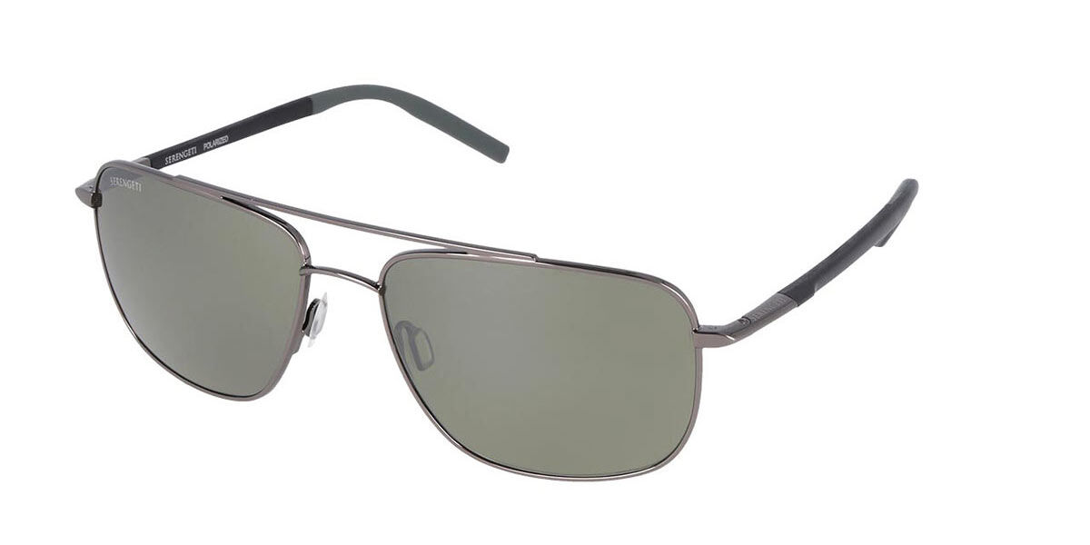 Serengeti Tellaro Polarized 8820 Sunglasses Silver | VisionDirect Australia