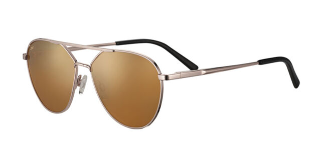 Serengeti Odell Photochromic Polarized Sunglasses Serengeti Odell Polarized SS555001 Pilot Shiny Light Gold  main image 3
