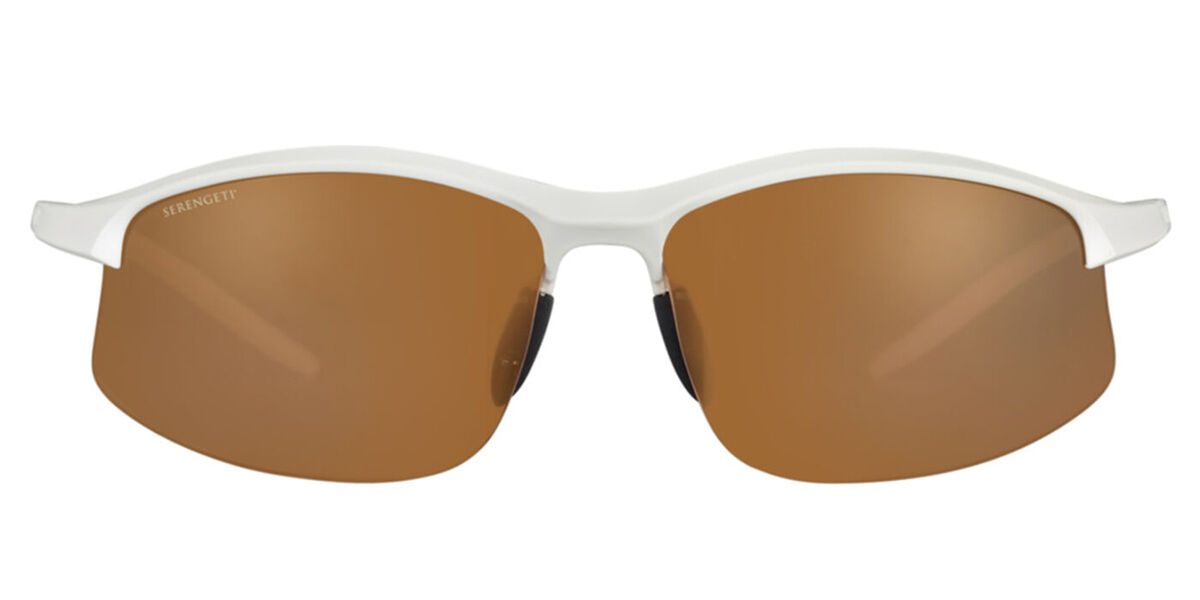 Serengeti Winslow Polarized SS551001 Sunglasses Matte White