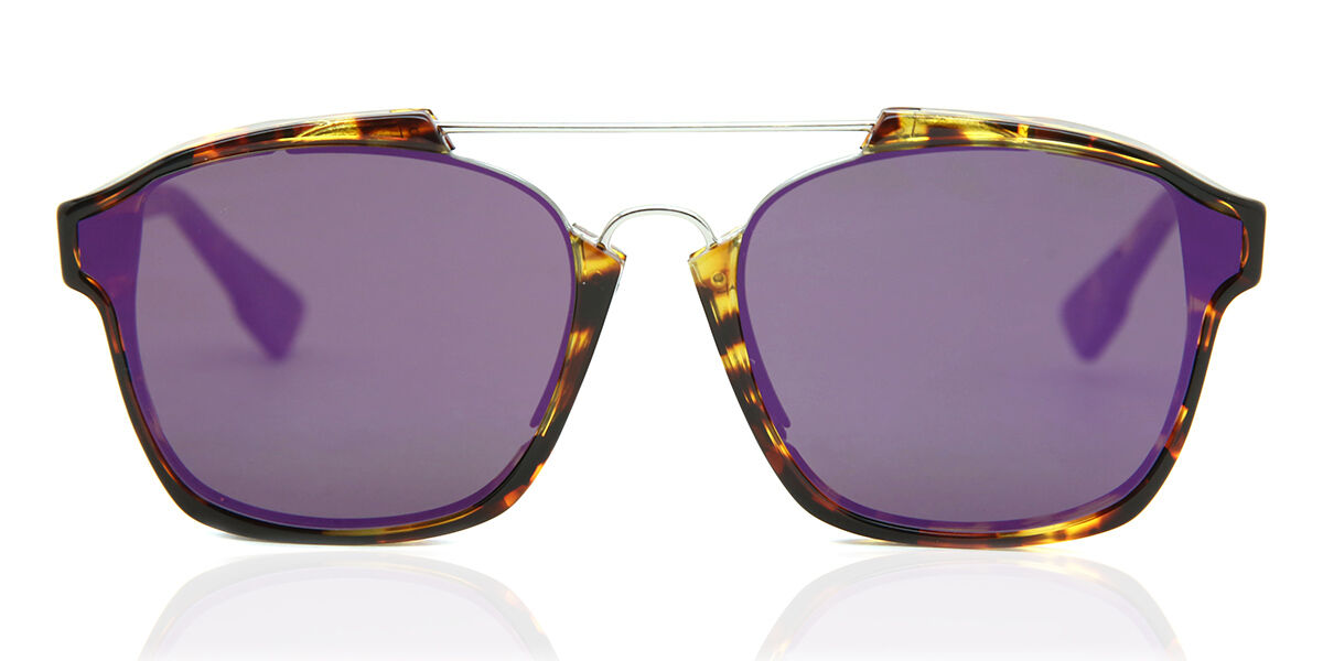 dior tortoiseshell semi rim sunglasses