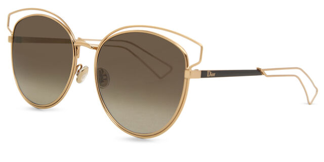 Dior DIOR SIDERAL 2 JB2/HA Cat Eye Gold Sunglasses  display picture 1