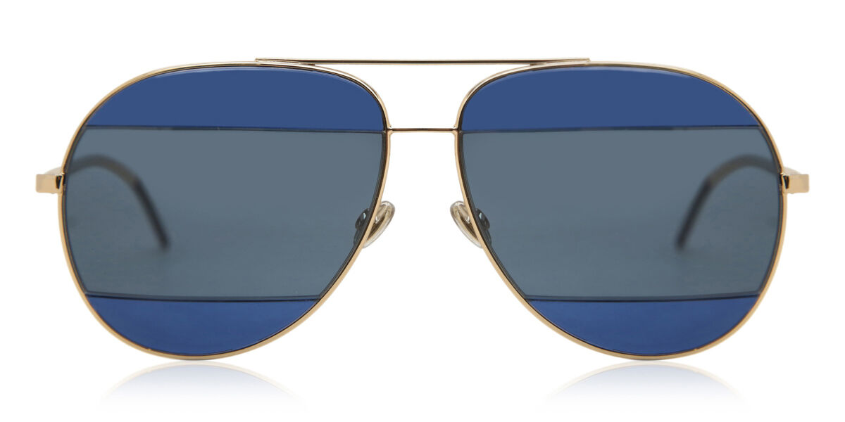 Dior DIOR SPLIT 2 000/KU Sunglasses Gold | VisionDirect Australia