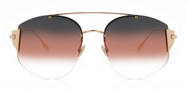 Dior
DIOR STRONGER
Rose Gold/violet Shaded (DDB/FF) Dior Stronger Grey Fuschia Gradient Pilot Ladies Sunglasses  main image 2