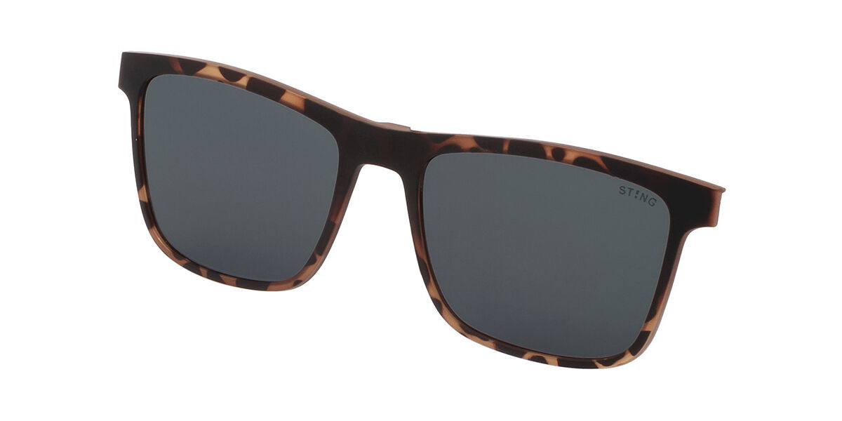 Sting Sunglasses AGST332 Clip-On Only Polarized 878P