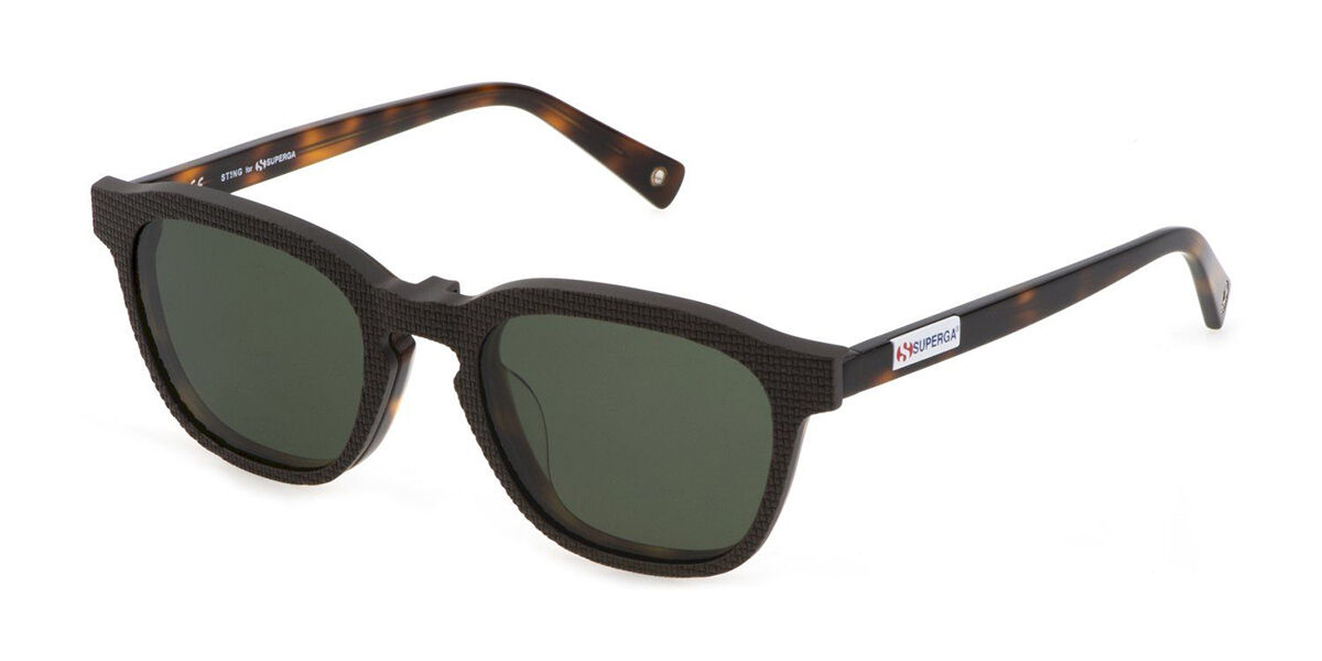 Sting Sunglasses SST438 with Clip-On Polarized 778P