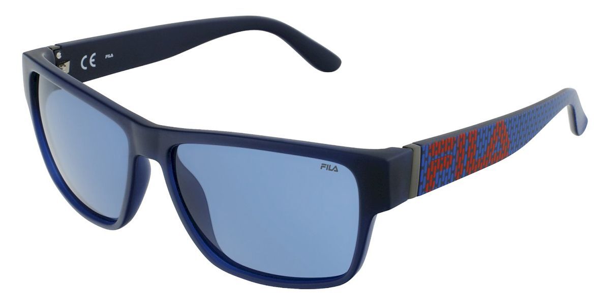 Fila SFI006 Polarized U43P Óculos De Sol Azuis Masculino