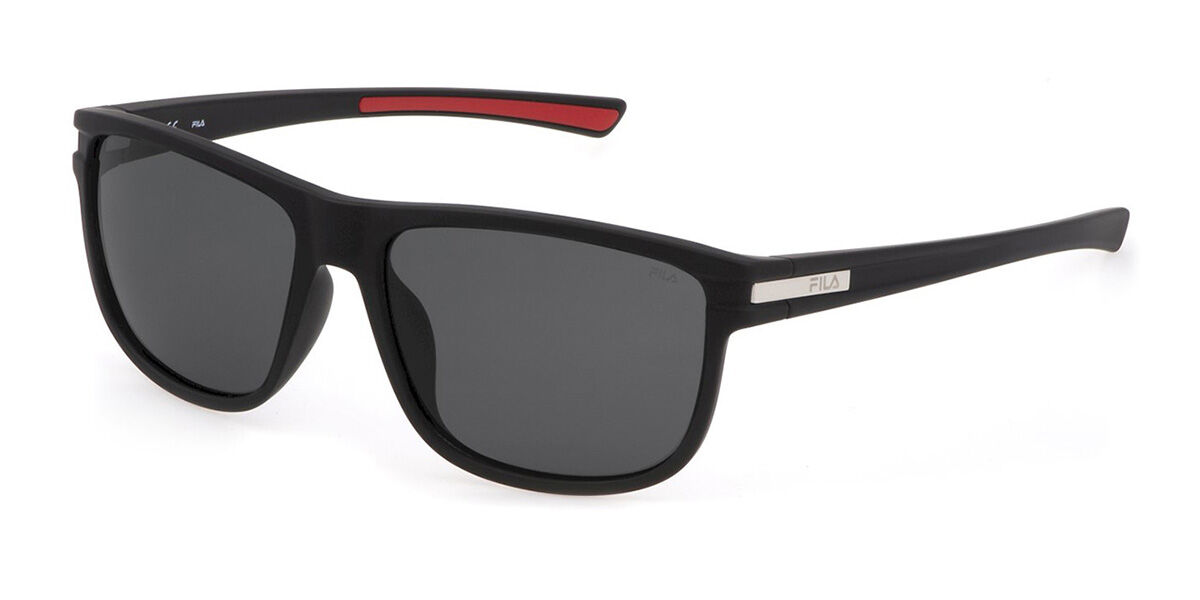Fila SFI302 Polarized U28P Sunglasses Matte Black | SmartBuyGlasses New ...