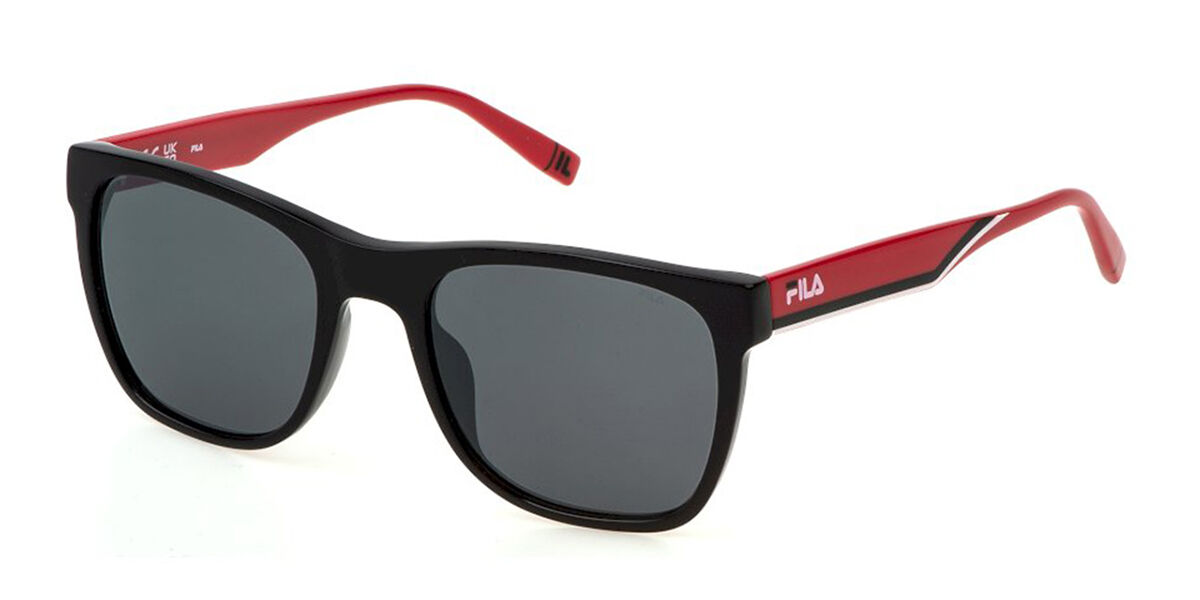Photos - Sunglasses Fila SFI727 700X Men's  Black Size 54 