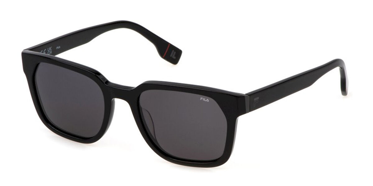 Photos - Sunglasses Fila SFI730 01EP Men's  Black Size 53 