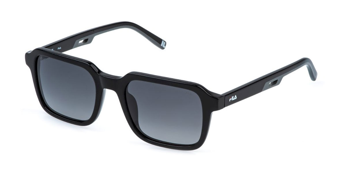 Fila SFIB07 700P Men's Sunglasses Black Size 53
