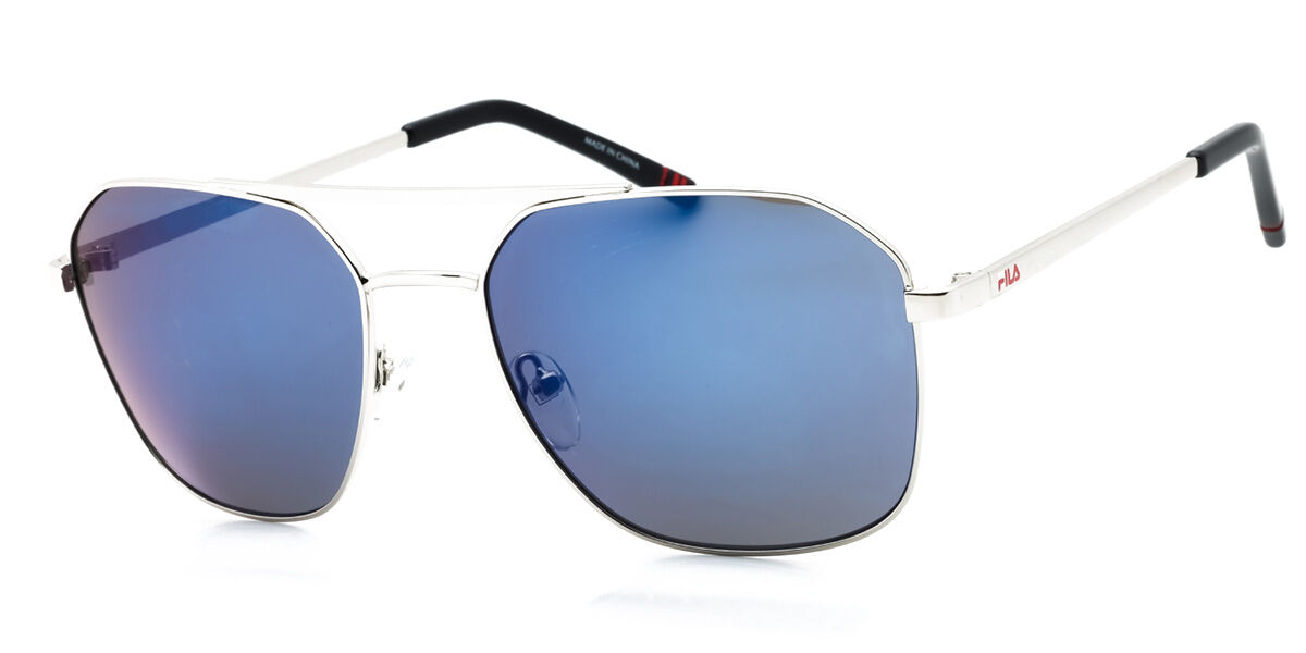 UPC 751286366969 product image for Fila SFI278 0579 Men's Sunglasses Silver Size 59 | upcitemdb.com