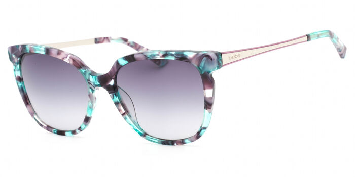 Bebe Blue Frames with Smoke Gradient Lenses BB7236 410 And Case Bebe Sunglasses BB7236 | Designer Frames Outlet main image 4