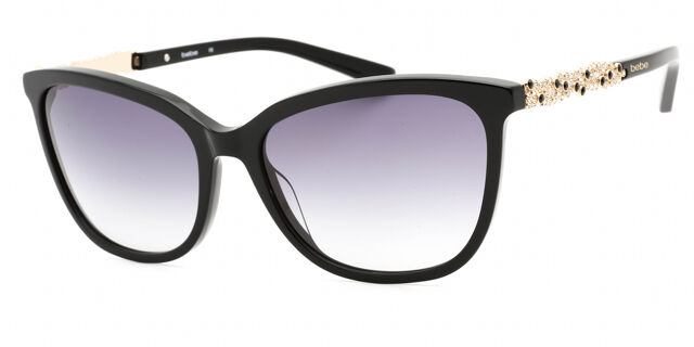 bebe Black Gradient Sunglasses Amazon.com: bebe Sunglasses BB 7024 BLACK 001/BLACK ROSE  main image 3