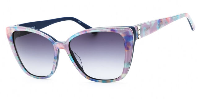 Bebe Pink Patterned Cat-Eye Sunglasses bebe Women main image 4