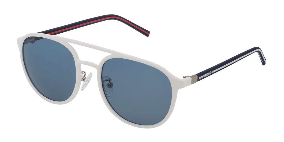 Converse SCO227 Polarized Z80P Sunglasses Matte Blue | VisionDirect ...