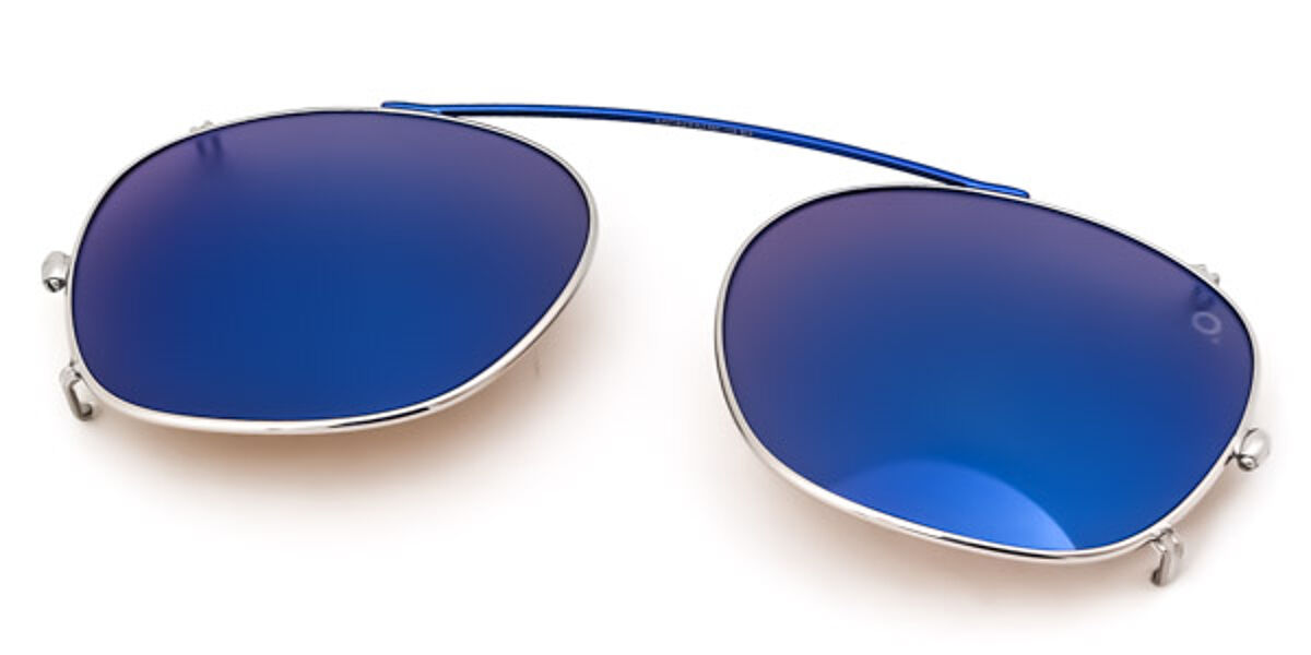 Etnia Barcelona Montauk Clip-On SLBL Sunglasses in Silver ...