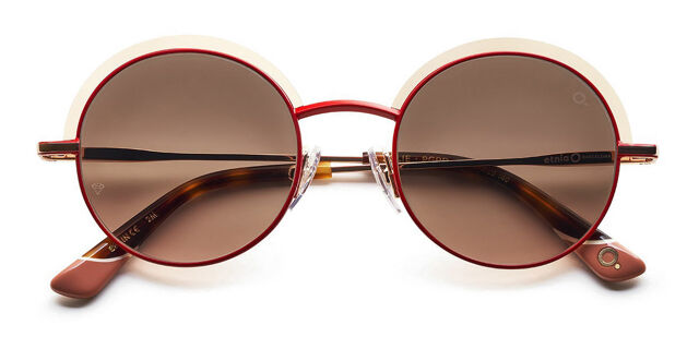 Etnia Round Rose Gold Sunglasses ETNIA BARCELONA Sunglasses Almagro 21 og Coral Rose Gold 2024 main image 3