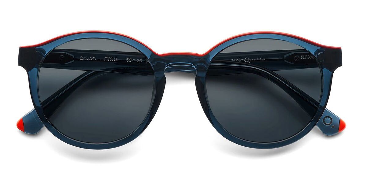 Etnia Barcelona Davao Polarized PTOG Blauwe Heren Zonnebril