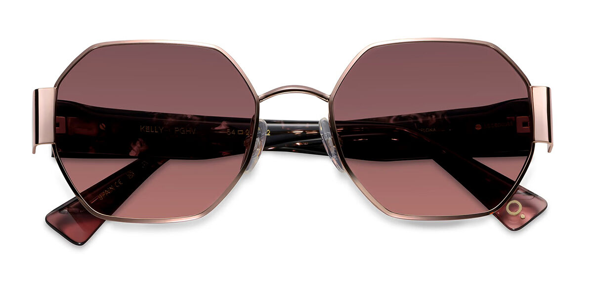 Etnia Barcelona Kelly Polarized PGHV Gouden Dames Zonnebril