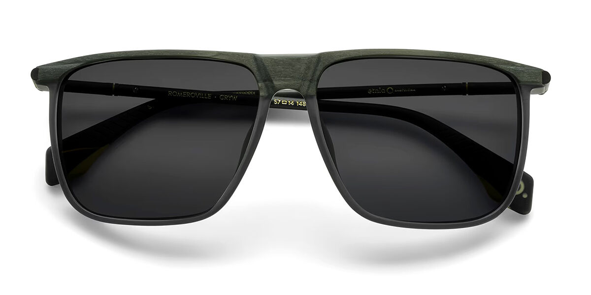 Etnia Barcelona Romeroville Polarized GRYW Groene Heren Zonnebril