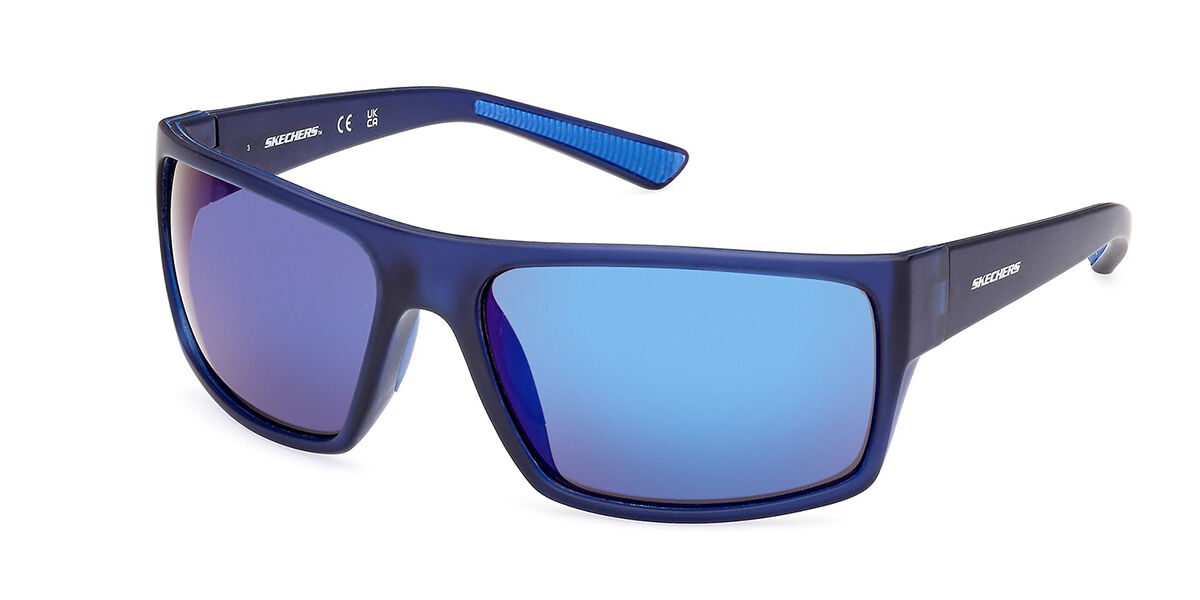 Skechers SE6292 90X Men's Sunglasses Blue Size 63