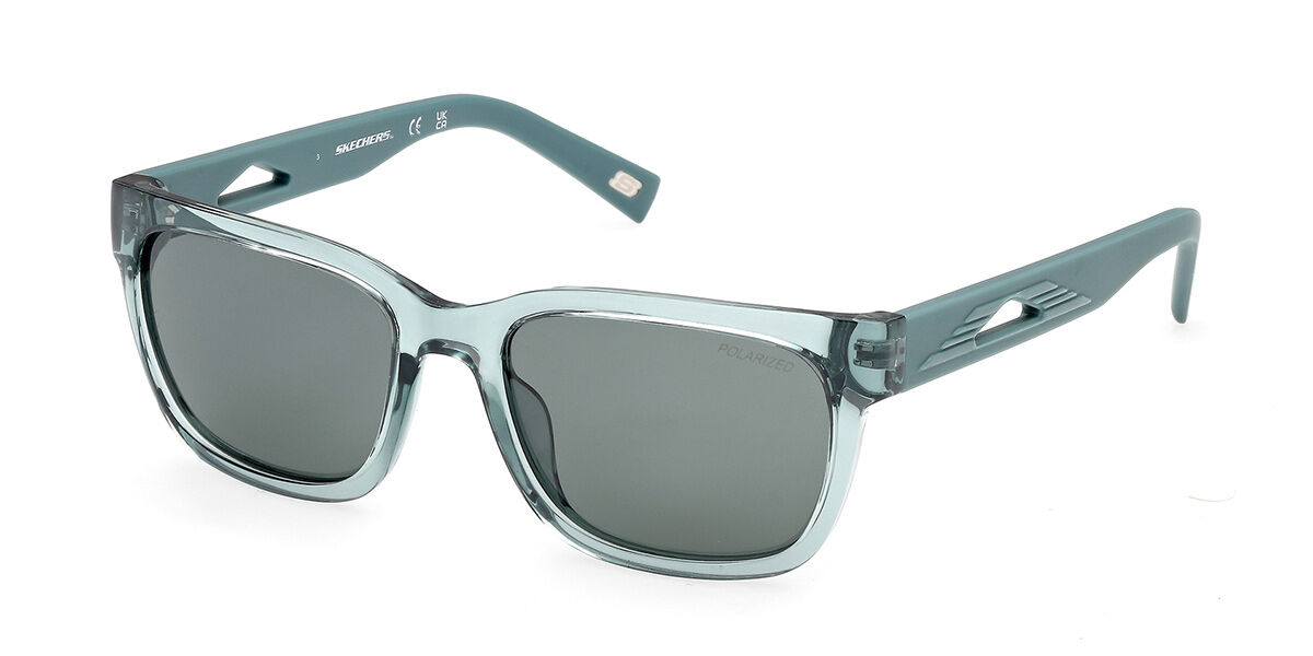 Skechers SE00313 Polarized 93N 54 Lunettes De Soleil Homme Vertes