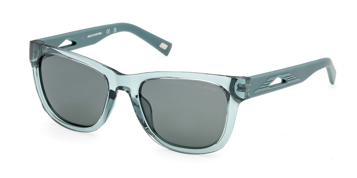 Skechers SE00314 Polarized 93N 54 Lunettes De Soleil Homme Vertes