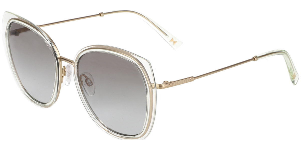 Ted Baker TB1658 575 Sunglasses Transparent Green Gold | VisionDirect ...