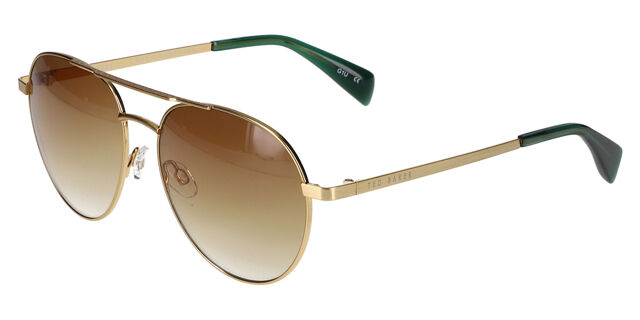 Ted Baker TB1682 407 Pilot Gold Sunglasses | SmartBuyGlasses US display picture 1