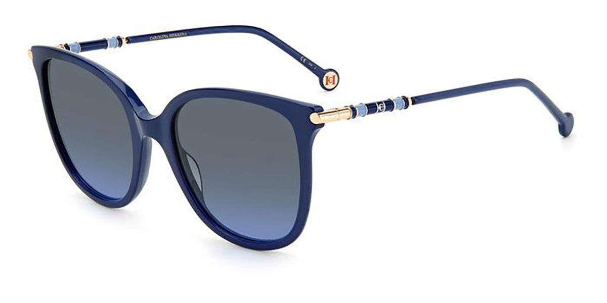 Carolina Herrera Ch 0023 S Pjp Gb Sunglasses In Blue Smartbuyglasses Usa