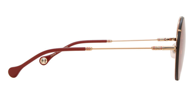 Carolina Herrera CH 0013/S Y11/U1 Round Rose Gold Sunglasses  display picture 1