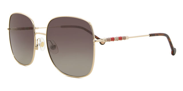 Carolina Herrera CH 0035/S J5G/HA Square Gold Sunglasses  display picture 2