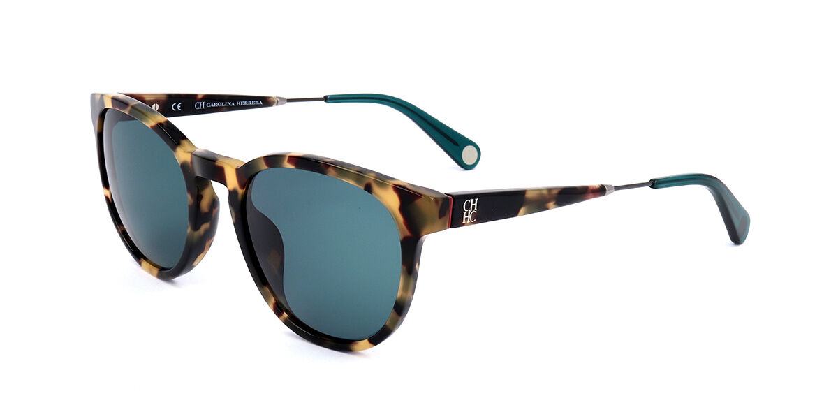 UPC 190605029619 product image for Carolina Herrera SHE756 0741 Men's Sunglasses Tortoiseshell Size 51 | upcitemdb.com