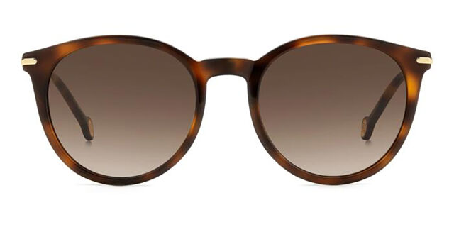 Carolina Herrera HER 0230/S WR9/HA Oval Brown Tortoise  display picture 1