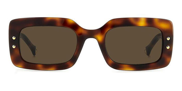 Carolina Herrera HER 0187/S O63/70 Rectangle Tortoise/Red  display picture 2