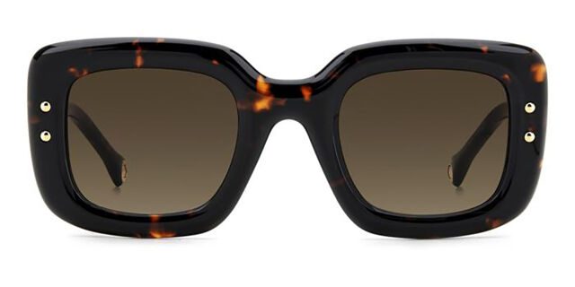 Authentic Carolina Herrera sunglasses tortoise Carolina Herrera HER 0307/S 086/HA Rectangle Dark Tortoise  main image 2